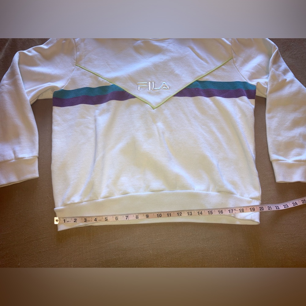 Fila 80s / 90s Retro Crewneck Sweater - Picture 7 of 9